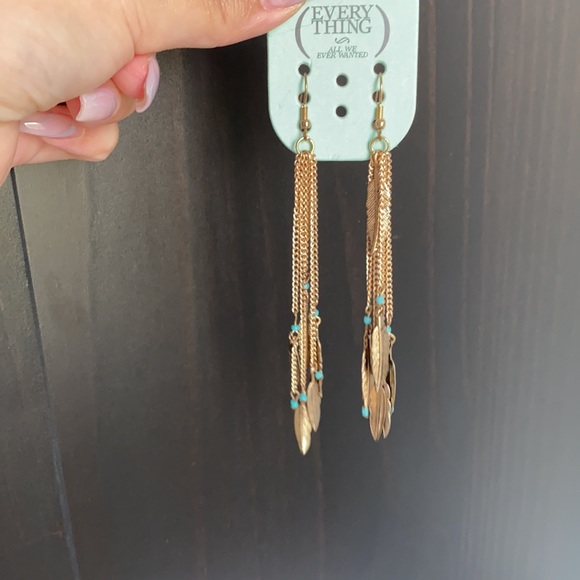 Feather earrings - Picture 2 of 3